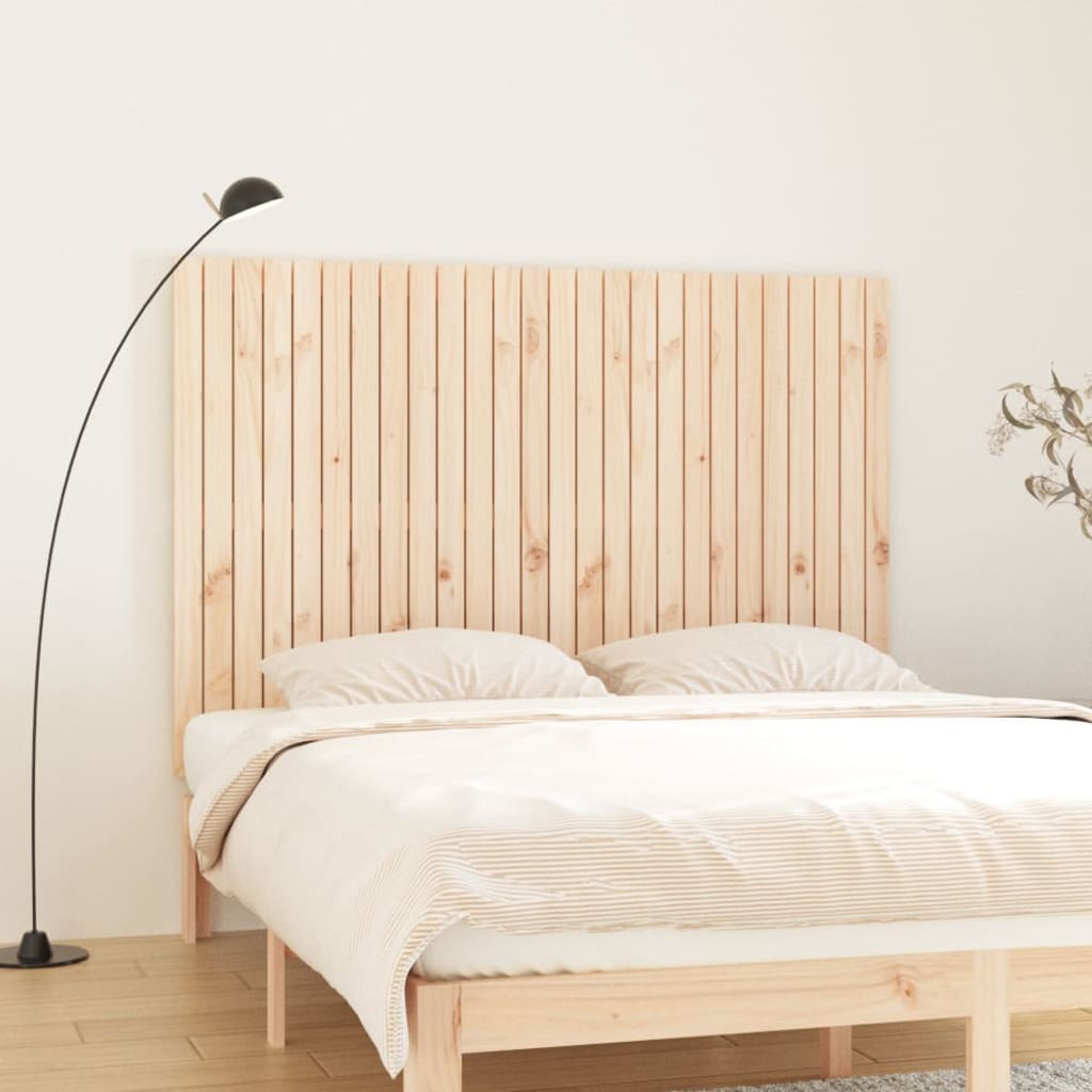 Wall Headboard 166x3x110cm Solid Wood Pine - Tyrell & Tyrell