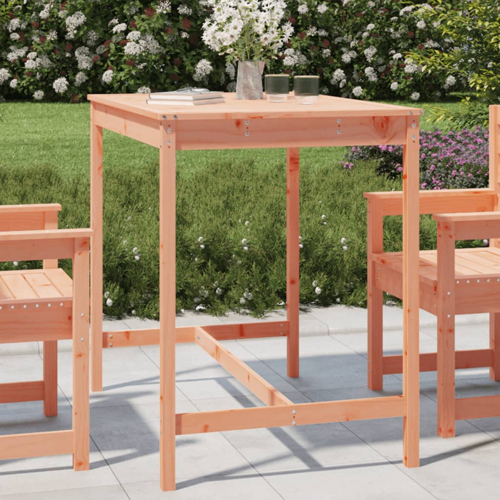 Garden Table 121x82.5x110 cm Solid Wood Douglas - Casper Homes