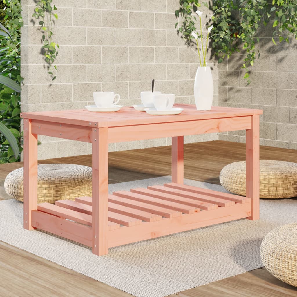 Garden Table 82.5x50.5x45 cm Solid Wood Douglas - The Home Maker