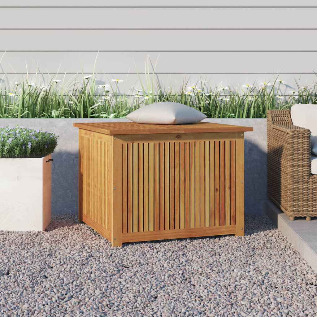 Garden Storage Box 75x75x58 cm Solid Wood Acacia - Sid & Sam