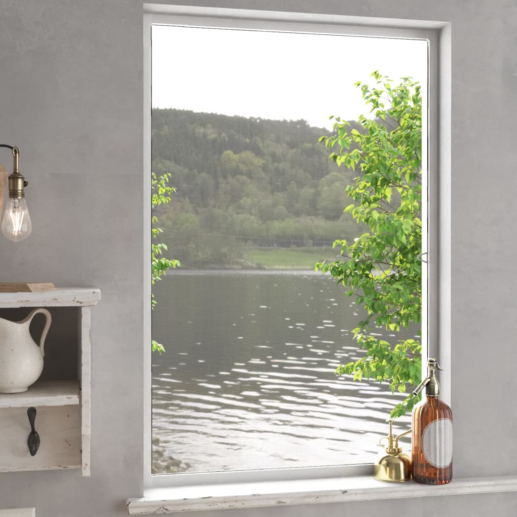 Insect Screen for Windows White 90x120 cm - Tyrell & Tyrell