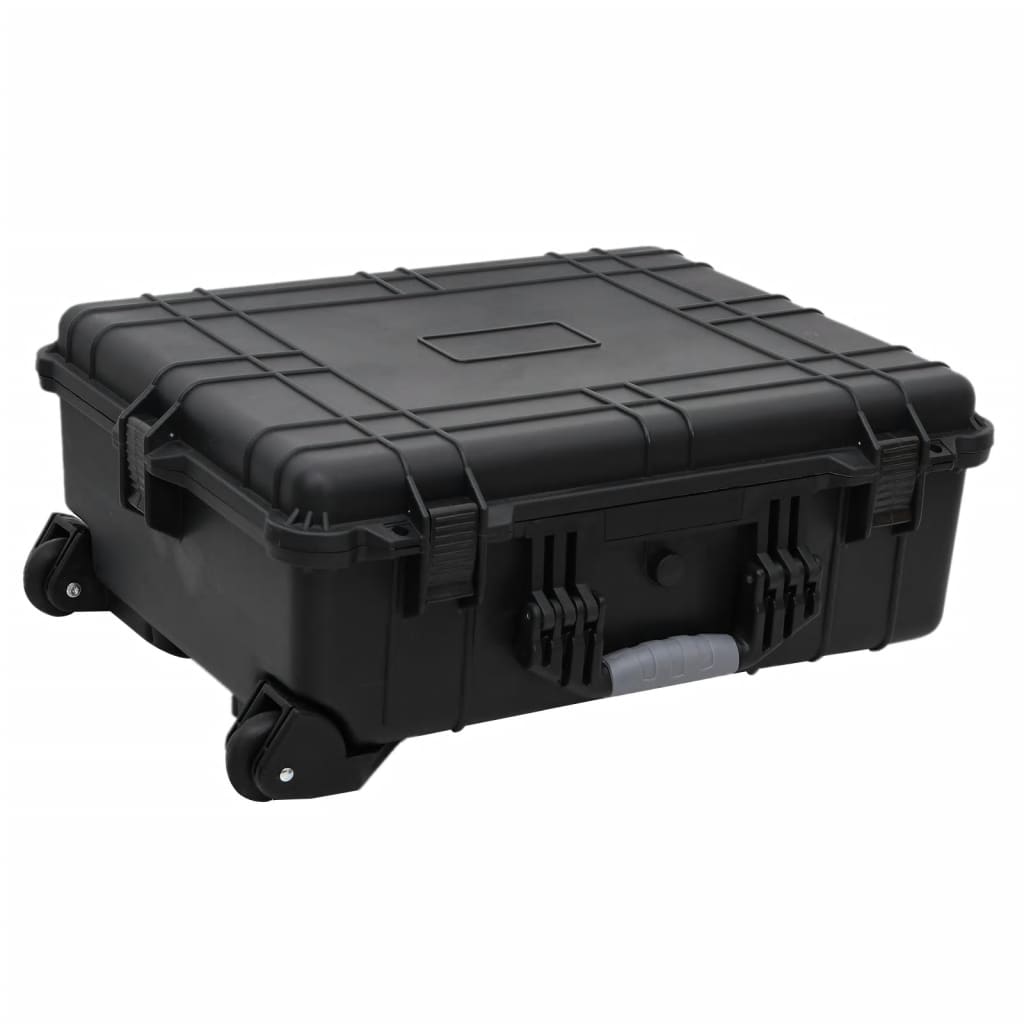 Wheeled Flight Case Black 63x50x23 cm PP - Charlotte Dunes