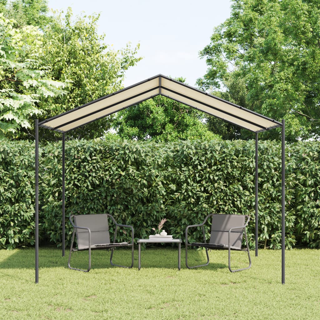 Canopy Tent Beige 3x3 m Steel and Fabric - The Home Maker