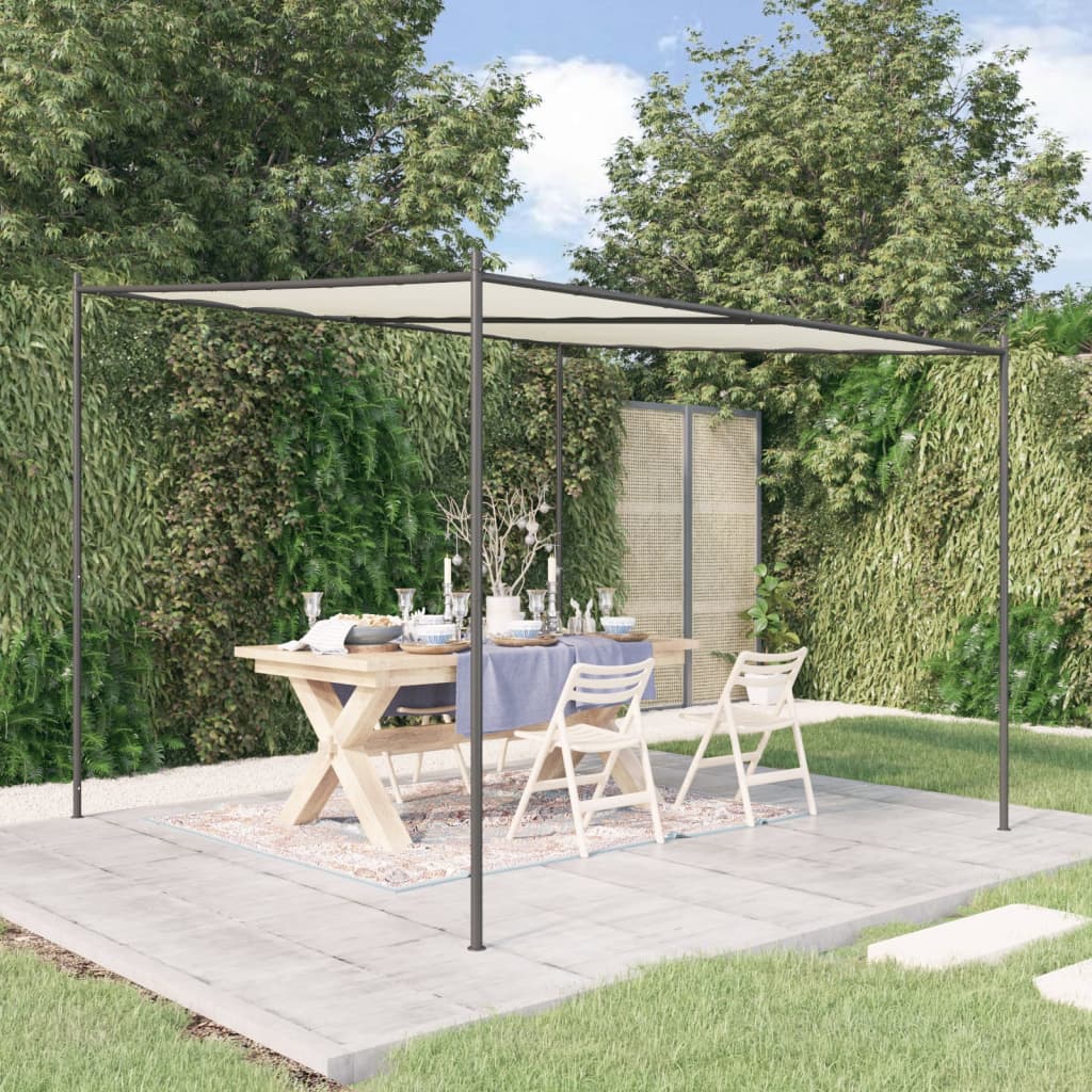 Gazebo White 3x3 m 180 g/m² Fabric and Steel - Sid & Sam