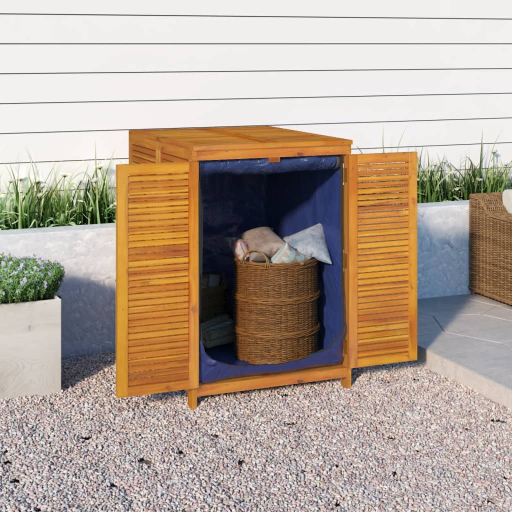 Garden Storage Box 70x87x104 cm Solid Wood Acacia - Sid & Sam