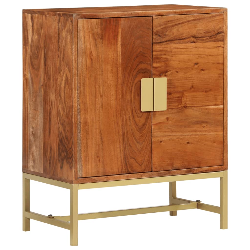 Sideboard 60x35x75 cm Solid Wood Acacia - Decor Base