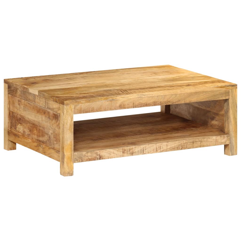 Coffee Table 80x55x30 cm Solid Wood Mango - Design Hut