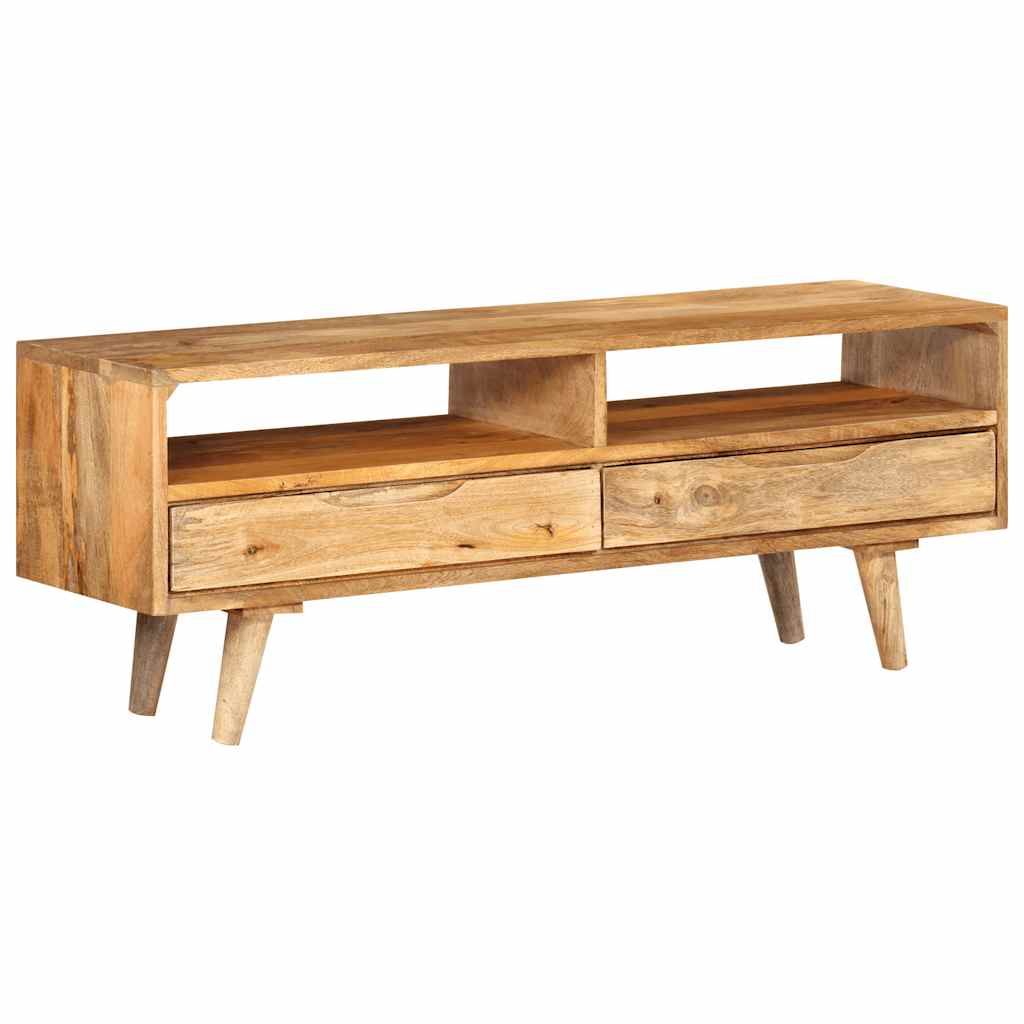 TV Cabinet 110x30x41 cm Solid Wood Mango - Design Hut