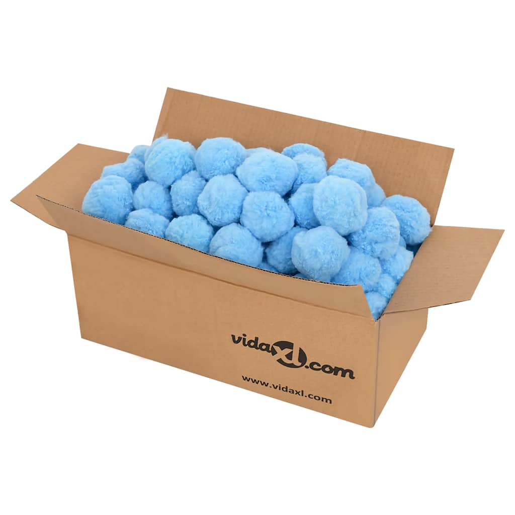Anti Bacteria Pool Filter Ball Blue 700 g Polyethylene - Brittle & Co