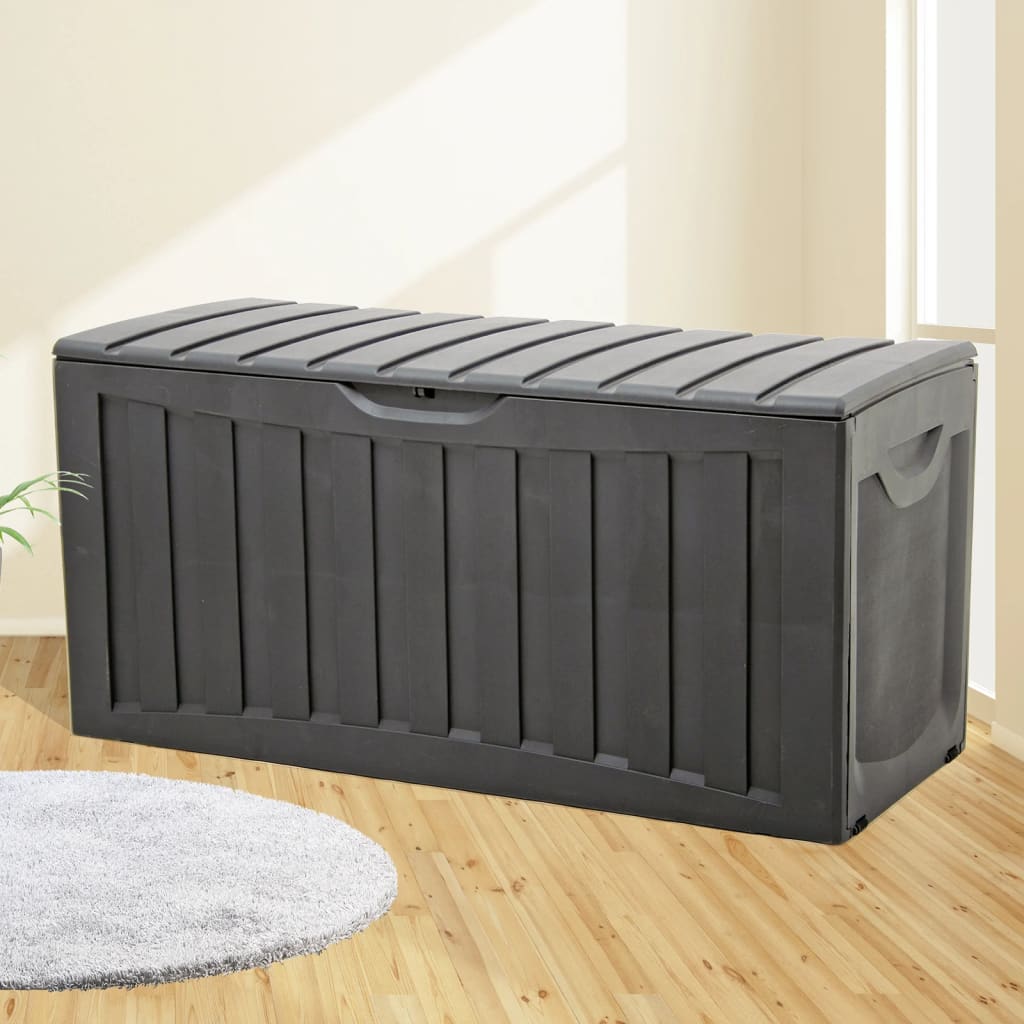 Storage Box Black 118x53x57 cm Polypropylene - Sid & Sam