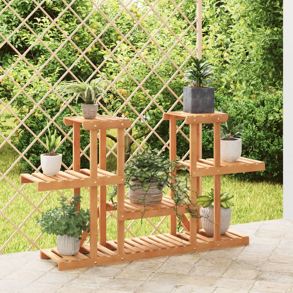 Flower Stand 110x25x73 cm Solid Wood Fir - Style and Chic