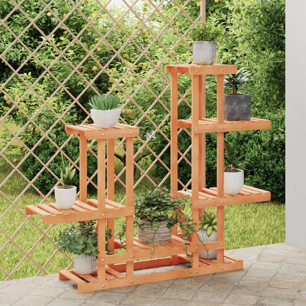 Flower Stand 95x25x96 cm Solid Wood Fir - R and M Furniture