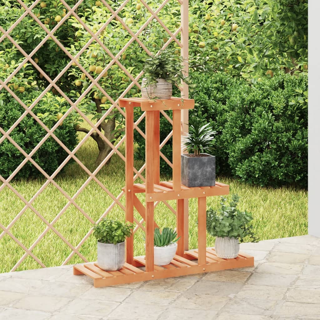 Flower Stand 81x25x75.5 cm Solid Wood Fir - Decor Base