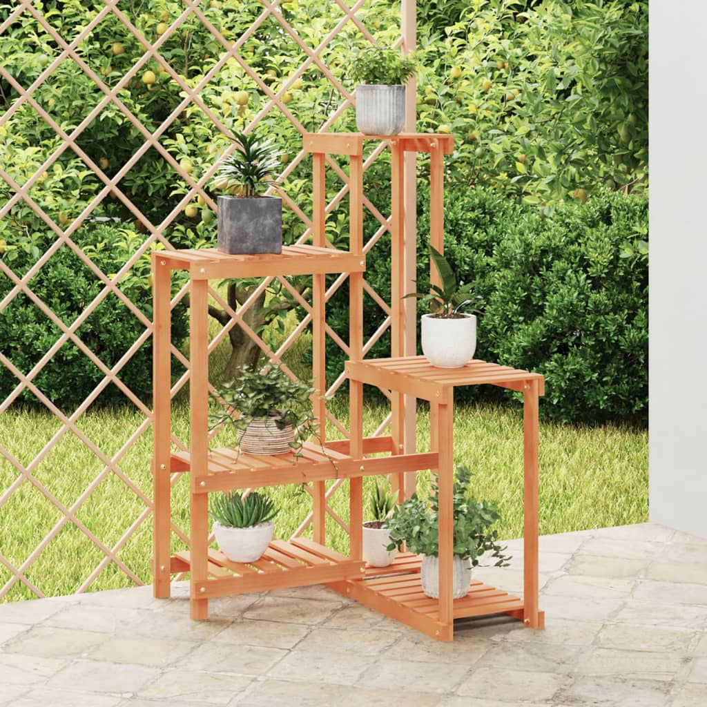 Flower Stand 62.5x61.5x101.5 cm Solid Wood Fir - Merlin Deals