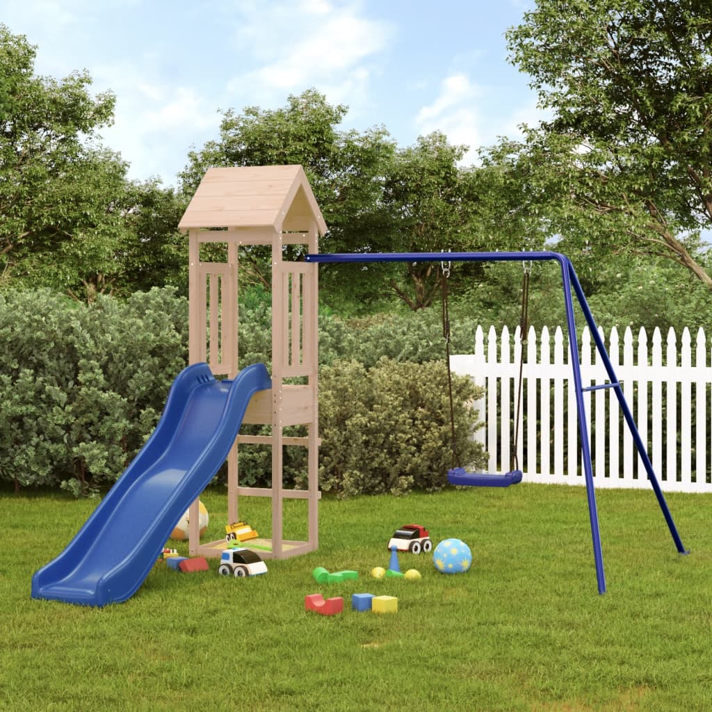 Outdoor Playset Solid Wood Pine - Merkel Designers