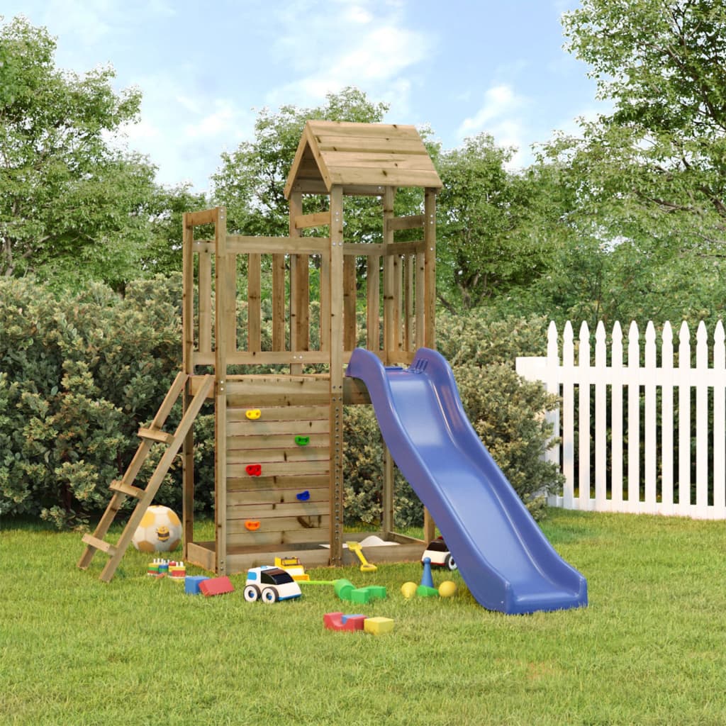 Outdoor Playset Impregnated Wood Pine - Merkel Designers