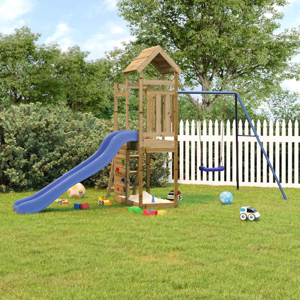 Outdoor Playset Impregnated Wood Pine - Brittle & Co