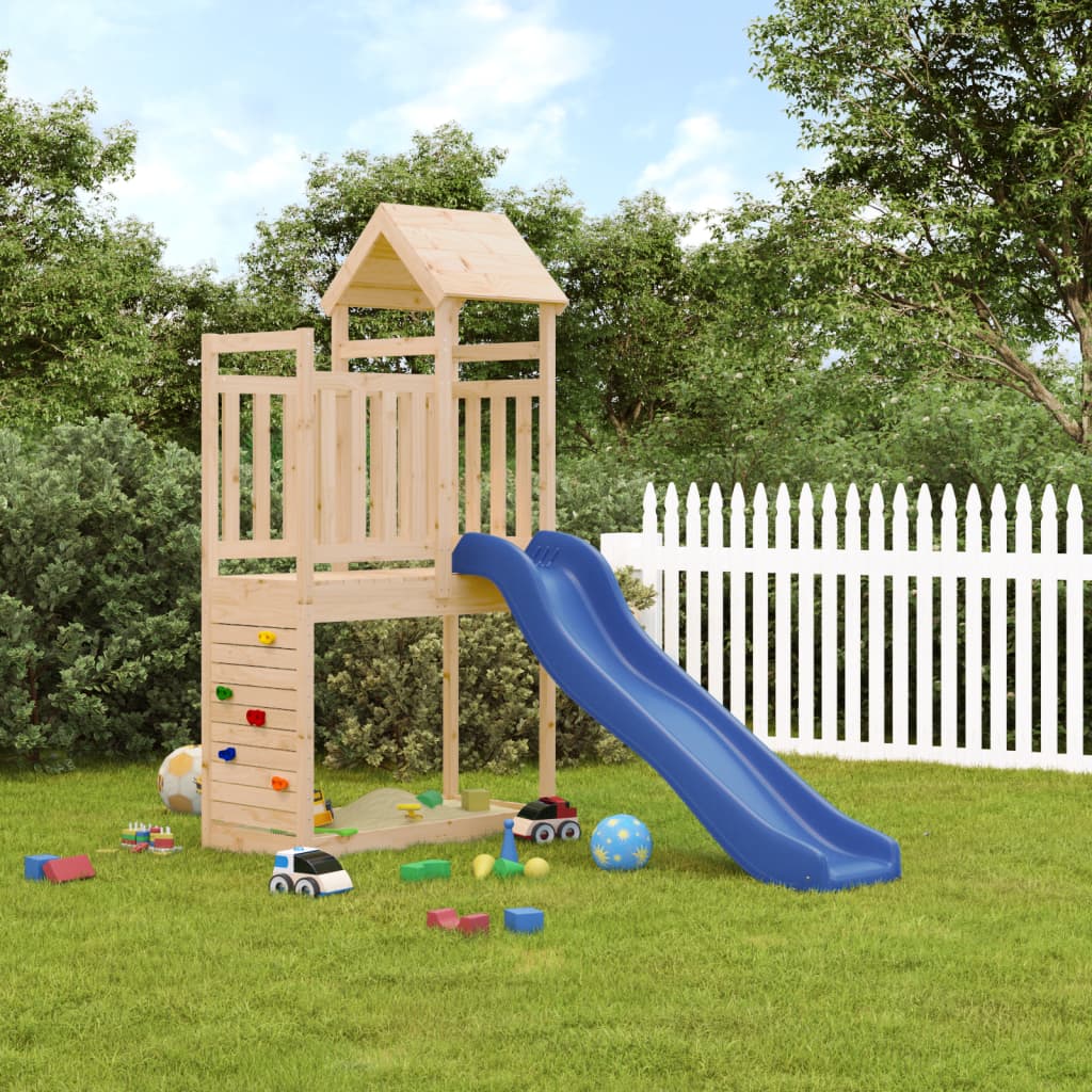 Outdoor Playset Solid Wood Pine - Brittle & Co