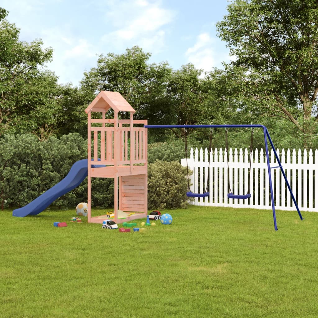 Outdoor Playset Solid Wood Douglas - R and M Furniture