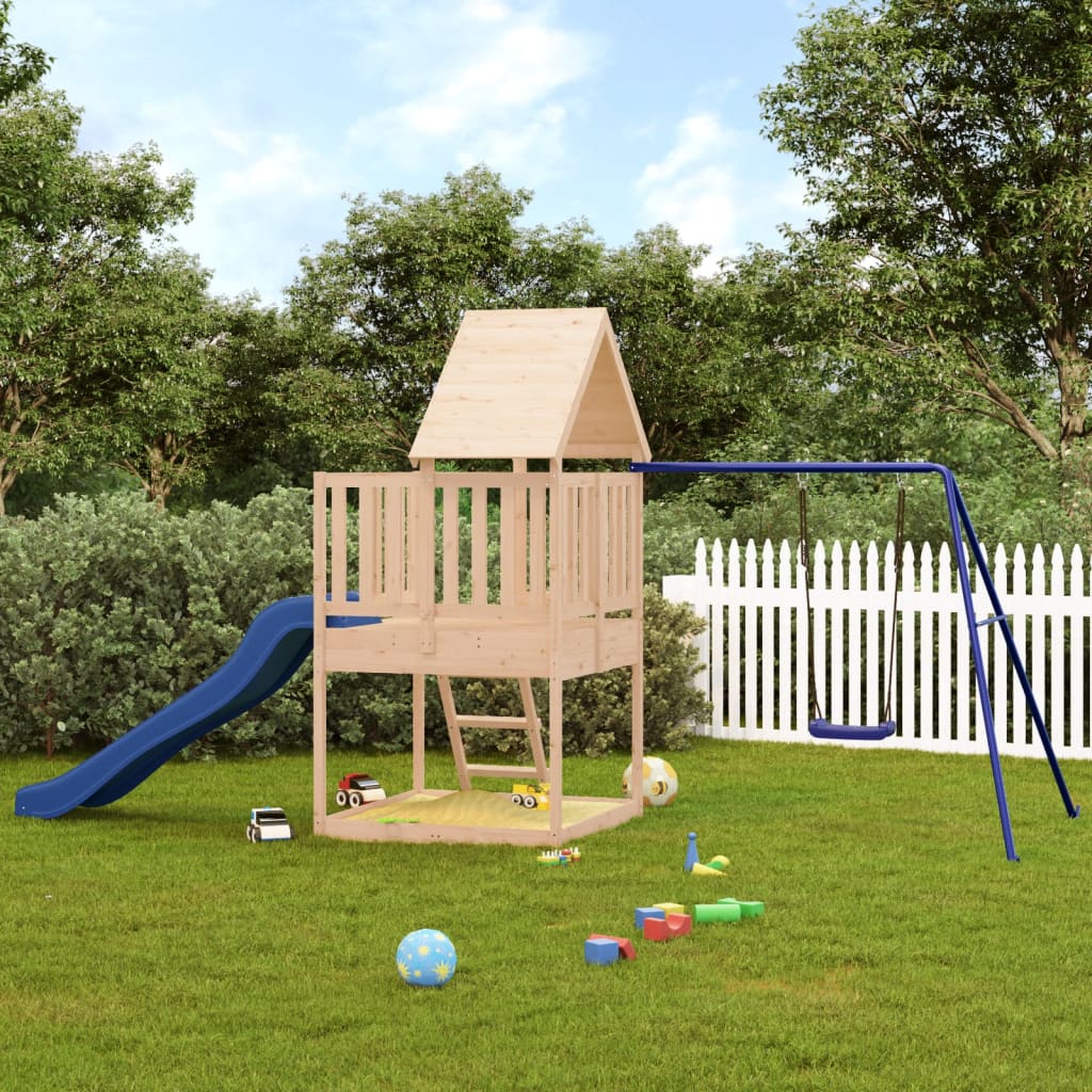 Outdoor Playset Solid Wood Pine - Merkel Designers