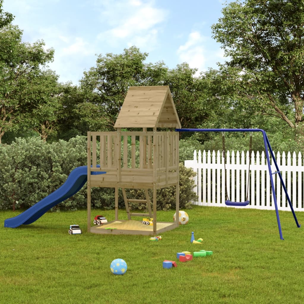 Outdoor Playset Impregnated Wood Pine - All Things Good