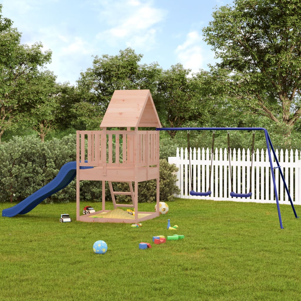 Outdoor Playset Solid Wood Douglas - Tyrell & Tyrell