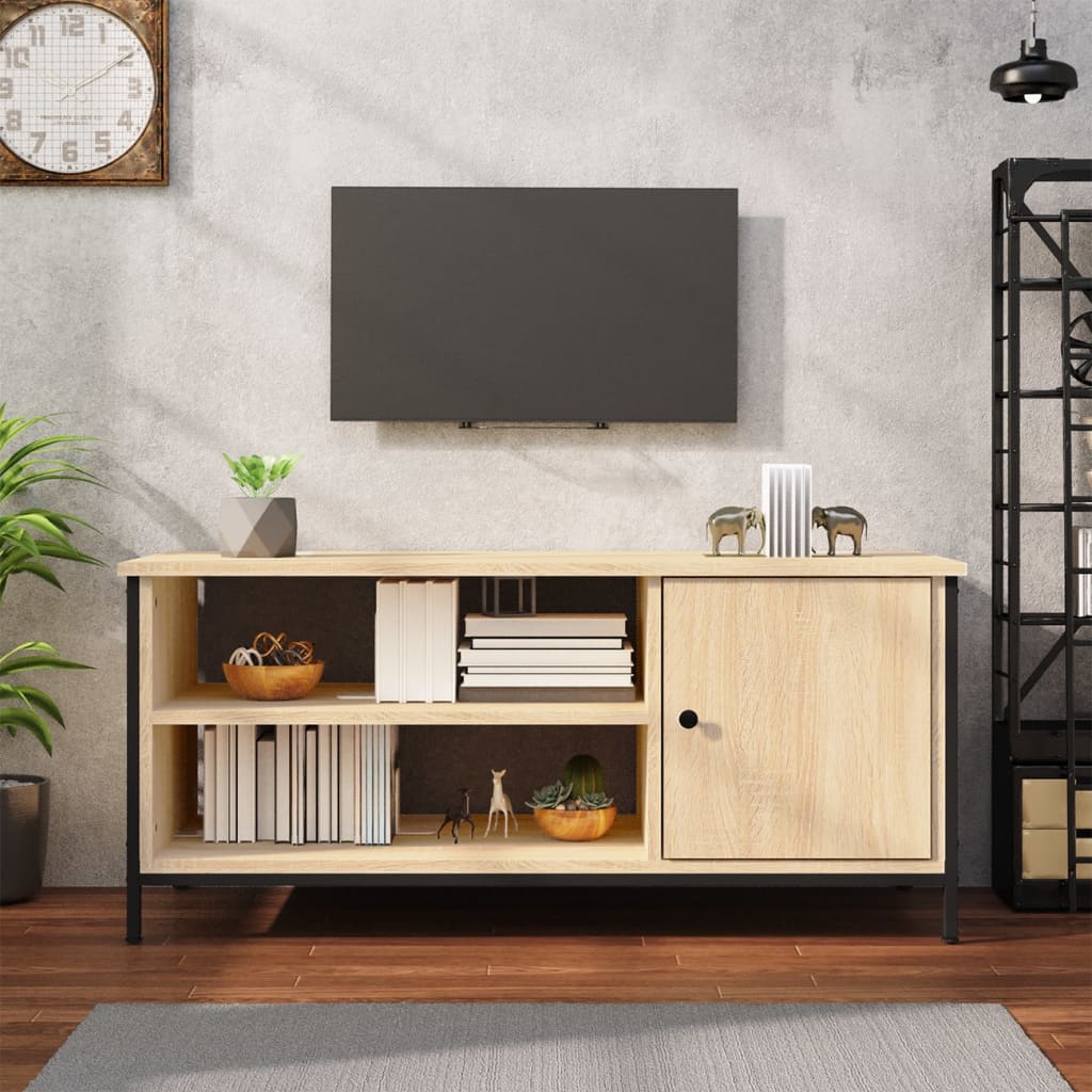 TV Cabinet Sonoma Oak 100x40x45 cm Engineered Wood - Tyrell & Tyrell