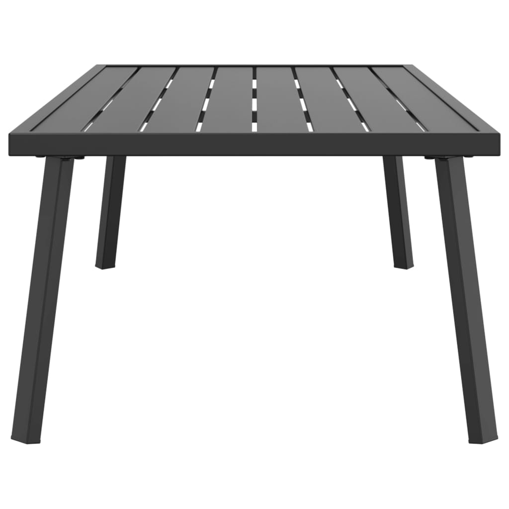Garden Coffee Table Anthracite 110x55x35cm Steel - The Home Maker