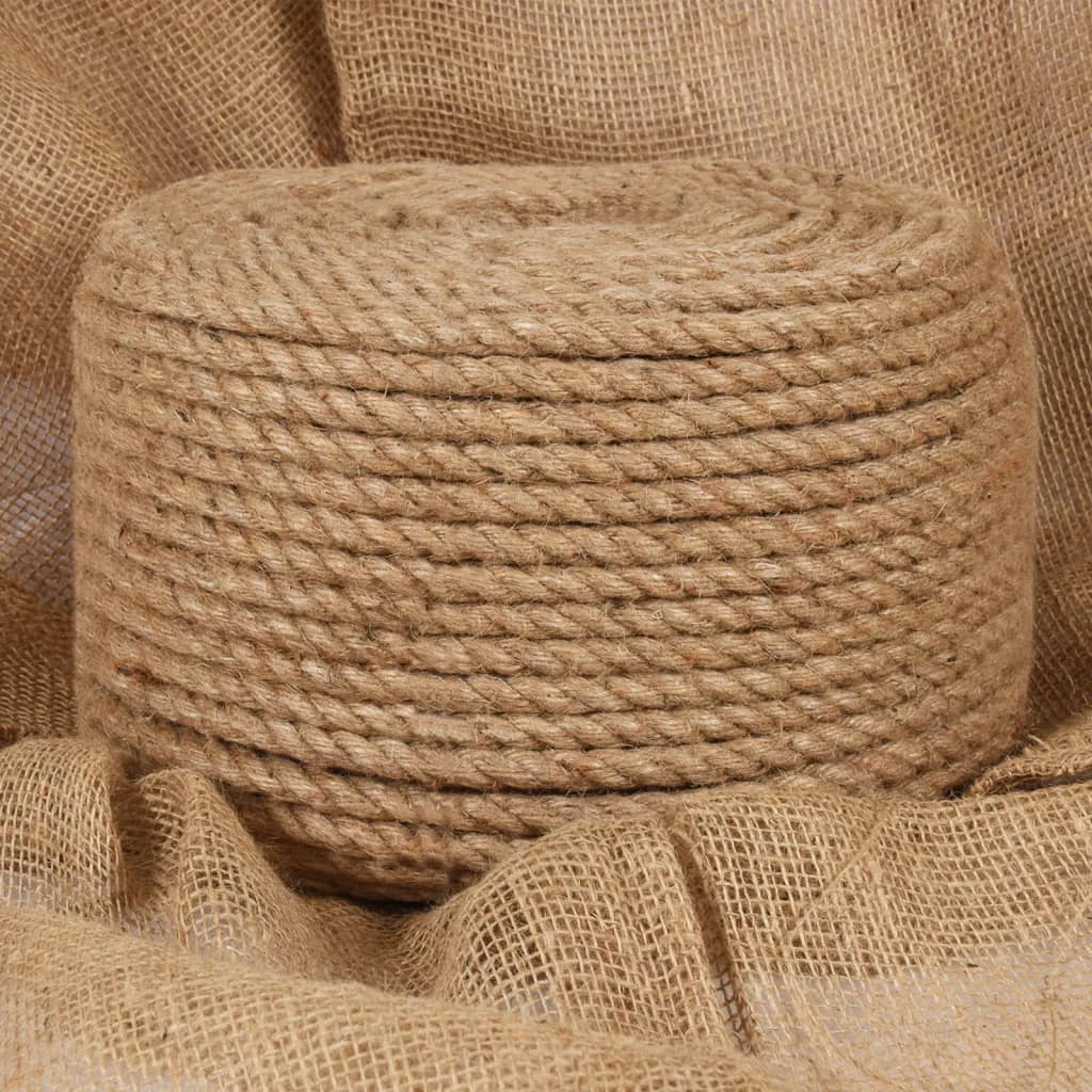 Jute Rope 50 m Long 14 mm Thick - Sid & Sam