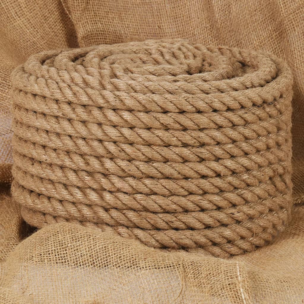 Jute Rope 25 m Long 16 mm Thick - The Home Maker
