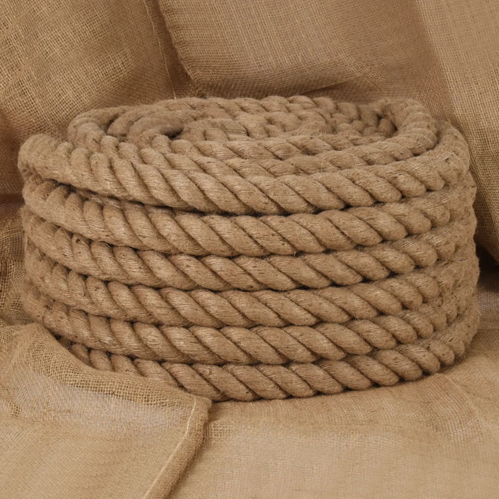 Jute Rope 25 m Long 36 mm Thick - Sid & Sam