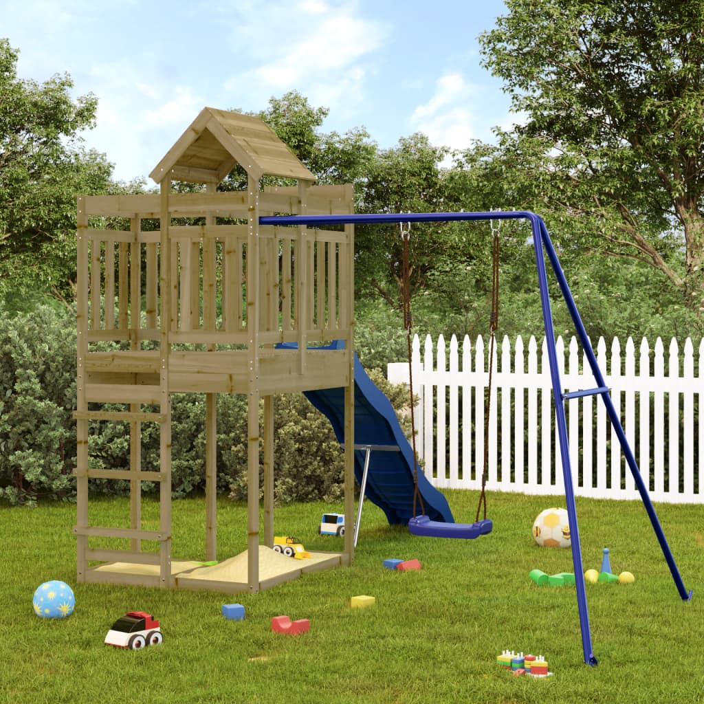 Outdoor Playset Impregnated Wood Pine - Unbeatable Bargains