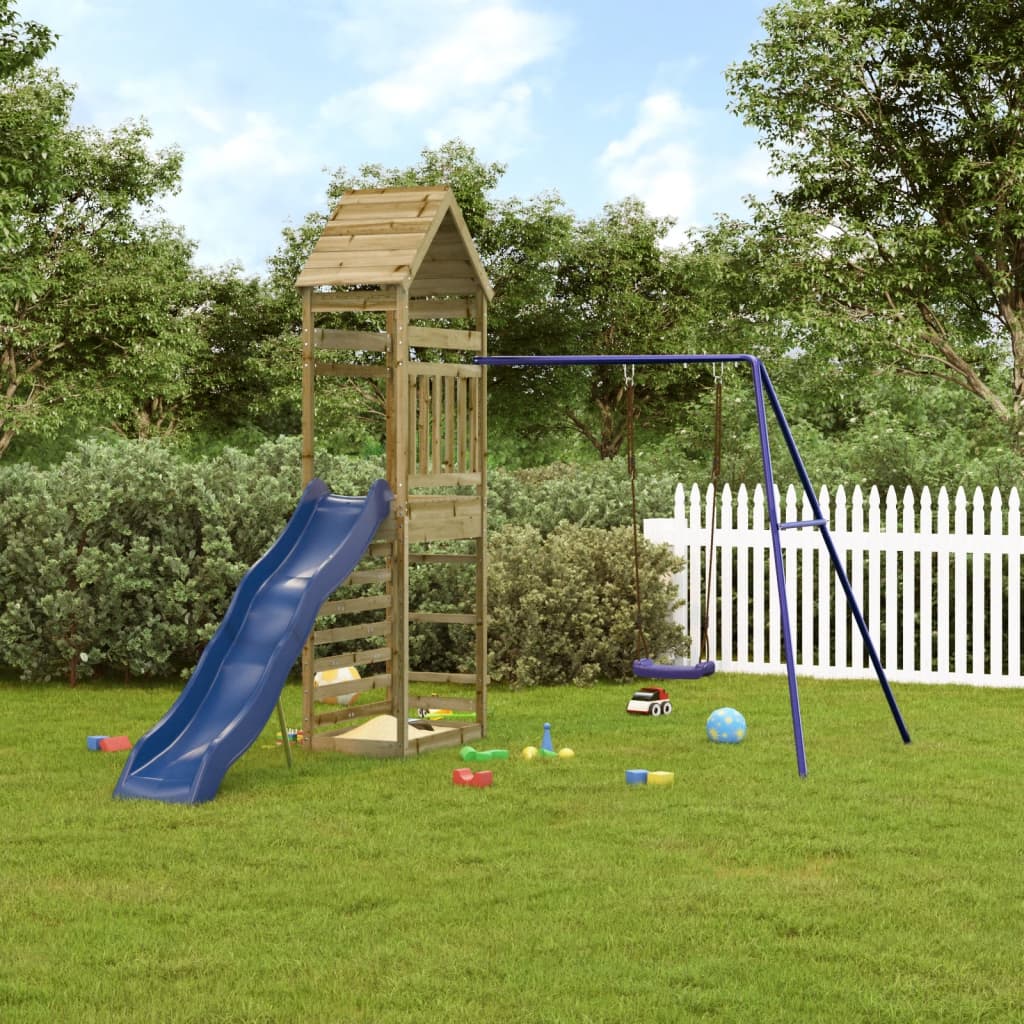 Outdoor Playset Impregnated Wood Pine - All Things Good