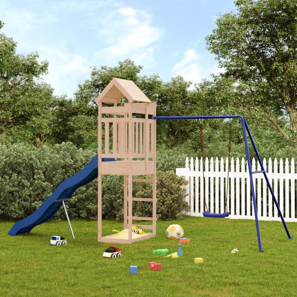 Outdoor Playset Solid Wood Pine - Merkel Designers