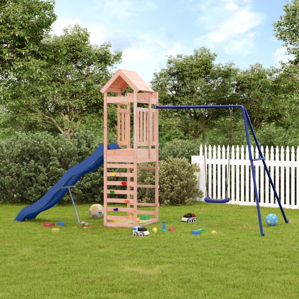 Outdoor Playset Solid Wood Douglas - The Home Maker