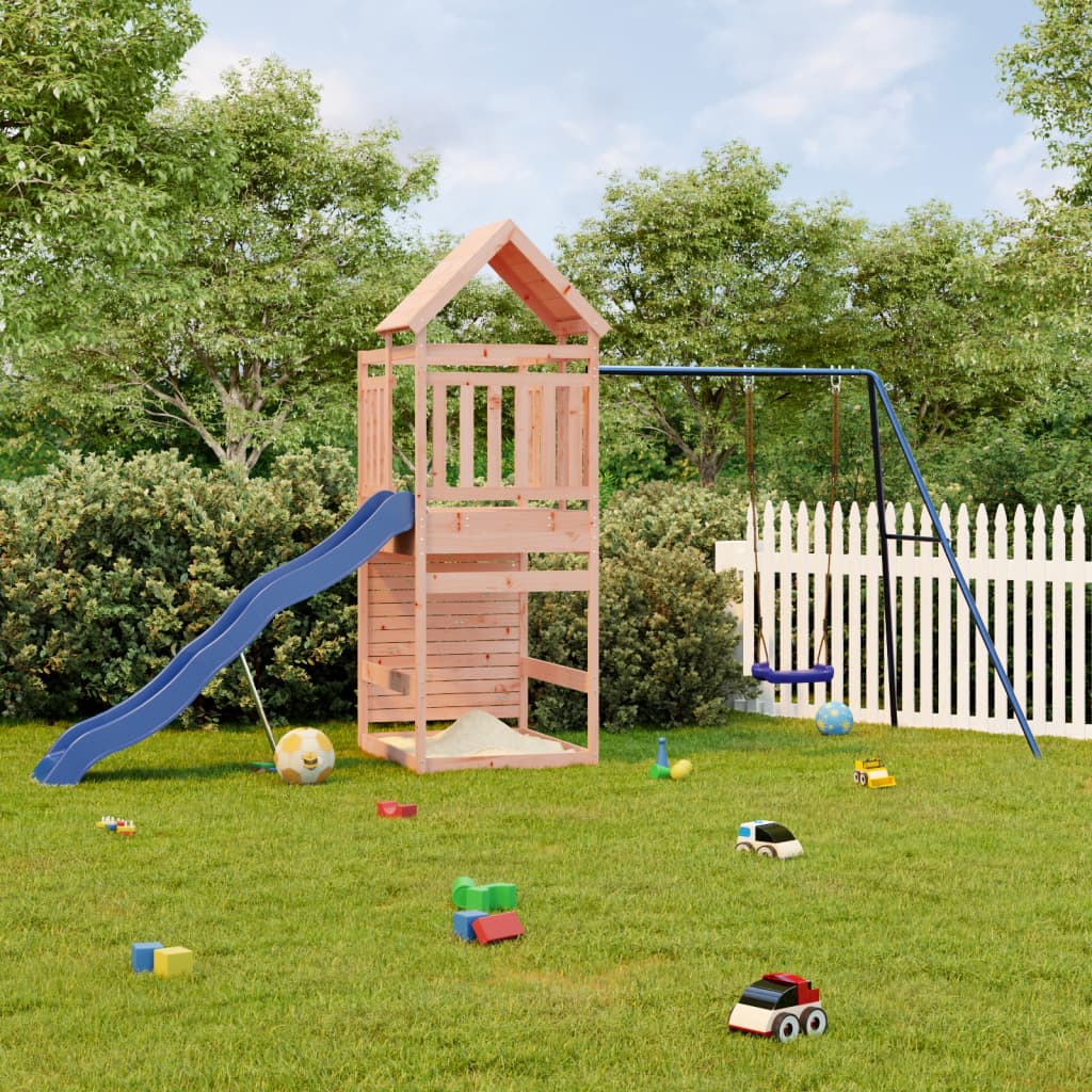 Outdoor Playset Solid Wood Douglas - Style and Chic
