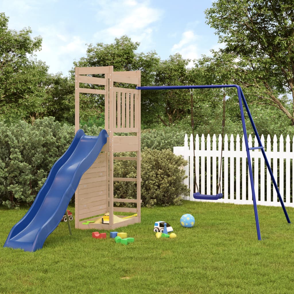 Outdoor Playset Solid Wood Pine - Merkel Designers