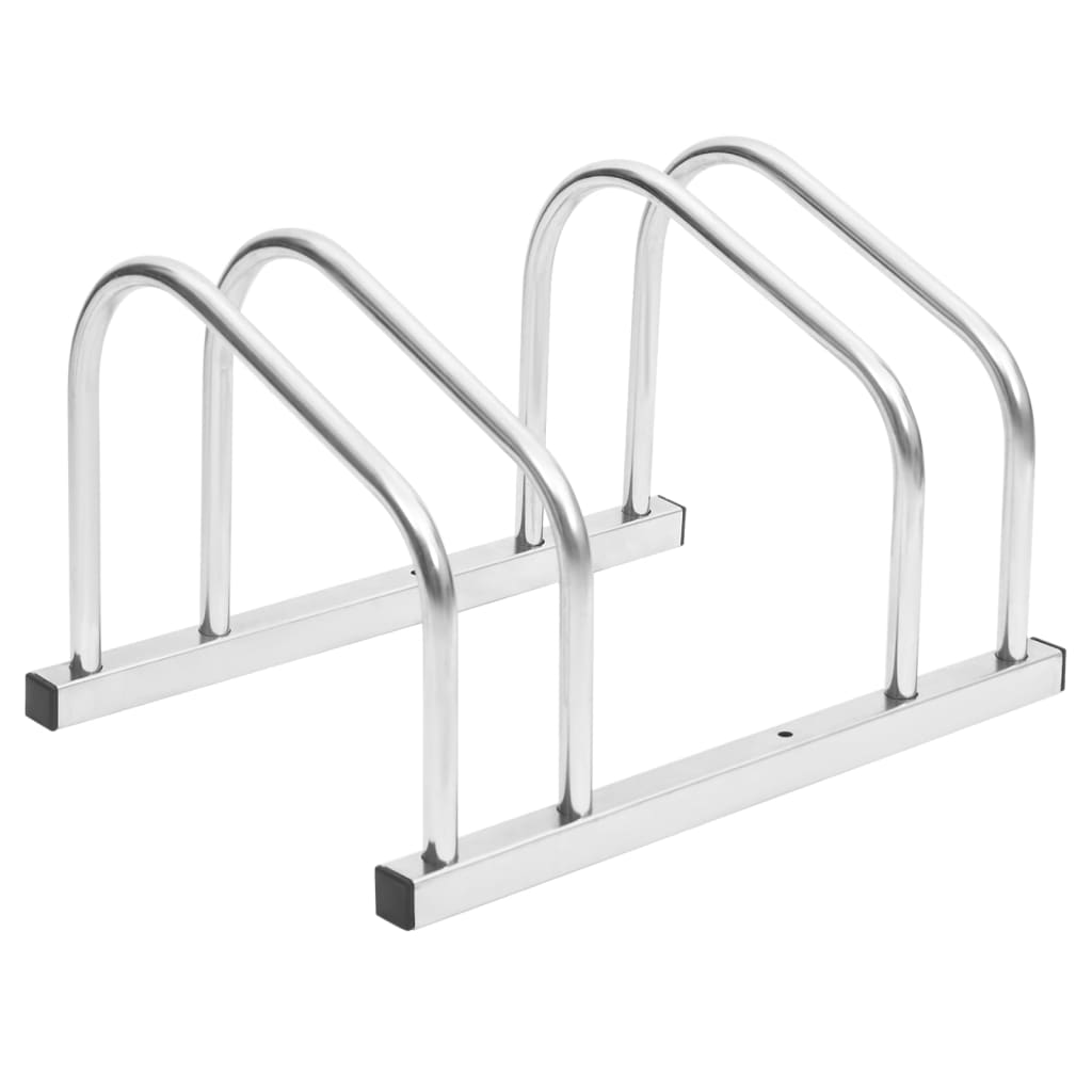 Bike Rack for 2 Bikes Galvanised Steel - Unbeatable Bargains