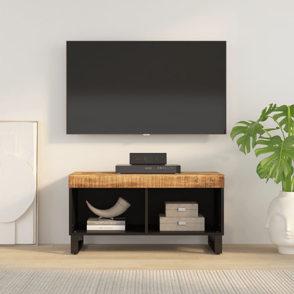 TV Cabinet 85x33x43.5 cm Solid Wood Mango - Tyrell & Tyrell