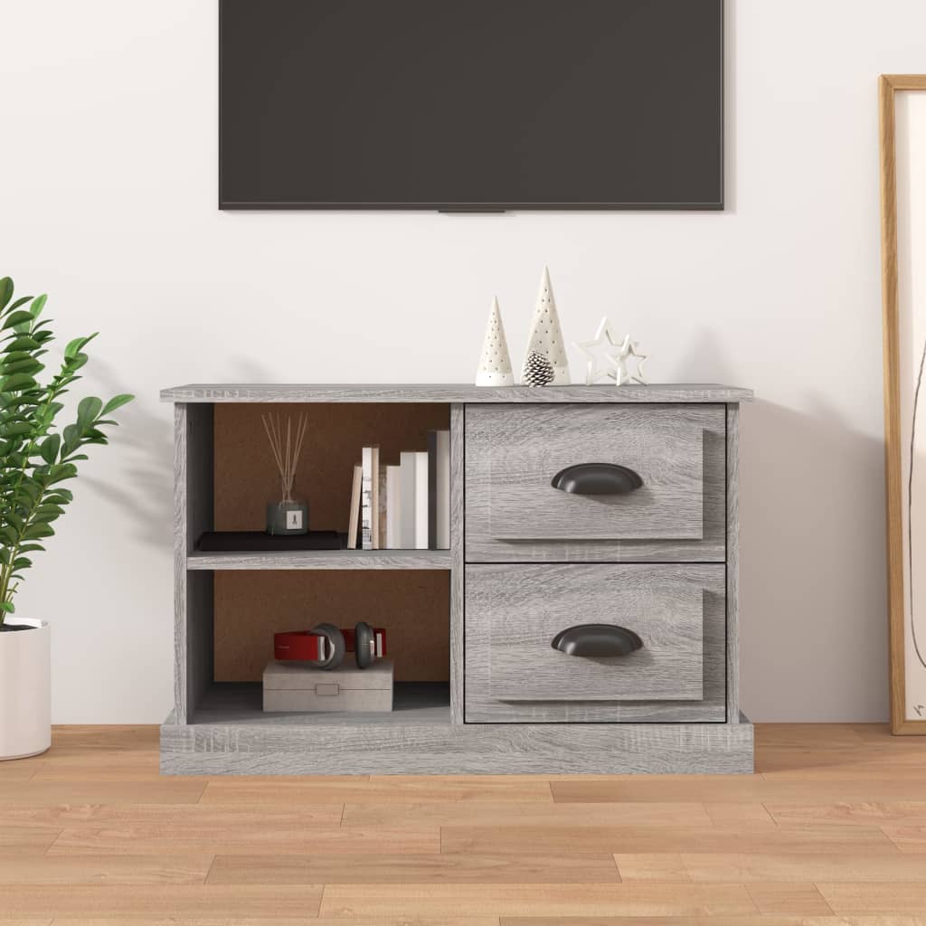 TV Cabinet Grey Sonoma 73x35.5x47.5 cm Engineered Wood - Sid & Sam