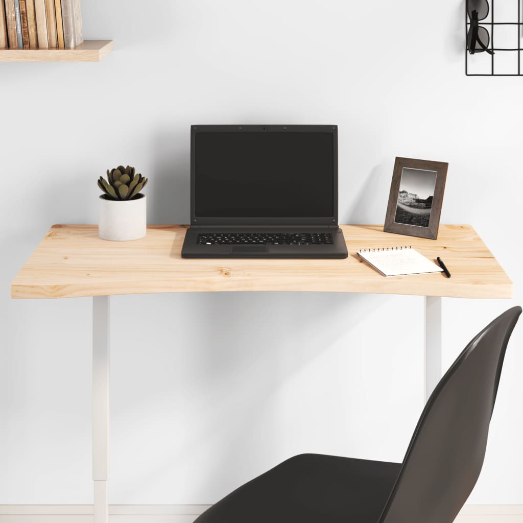 Desk Top 80x40x2.5 cm Solid Wood Pine - R and M Furniture