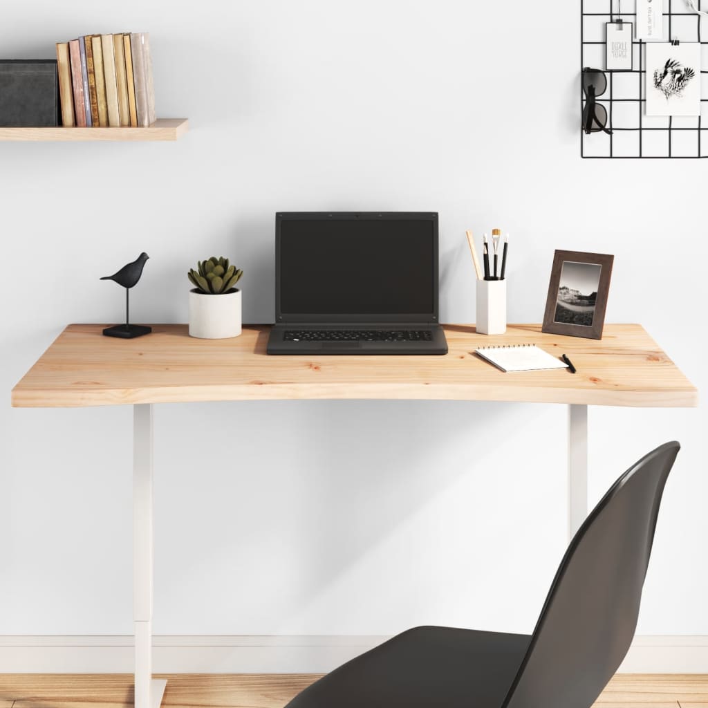 Desk Top 100x50x2.5 cm Solid Wood Pine - Casper Homes