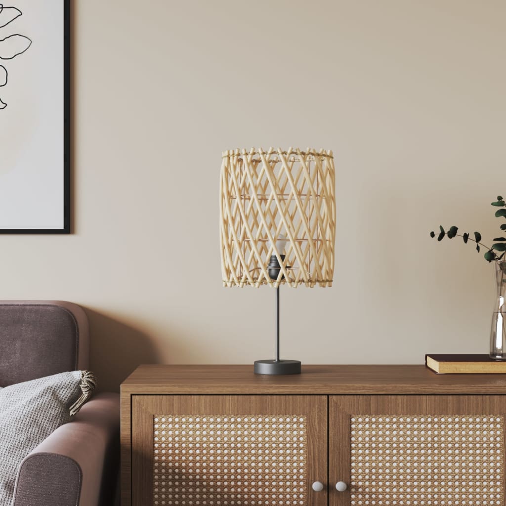 Lamp Shade 23x28cm Wicker - Unbeatable Bargains