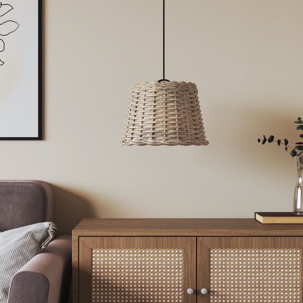 Ceiling Lamp Shade Brown Ã ̃30x20 cm Wicker - Unbeatable Bargains
