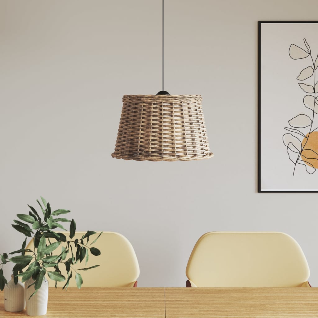 Ceiling Lamp Shade Brown Ø45x28 cm Wicker - Casper Homes