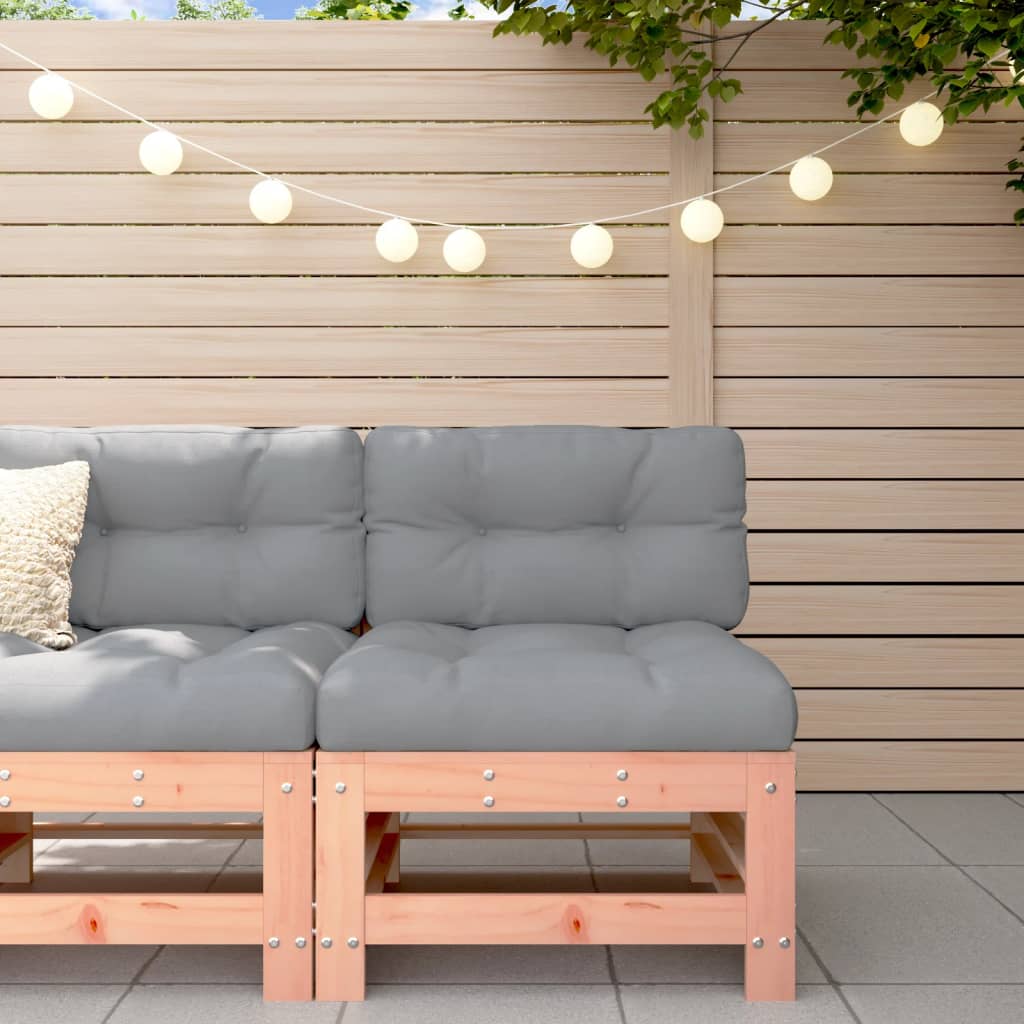 Garden Middle Sofa Solid Wood Douglas - Discount Dealers