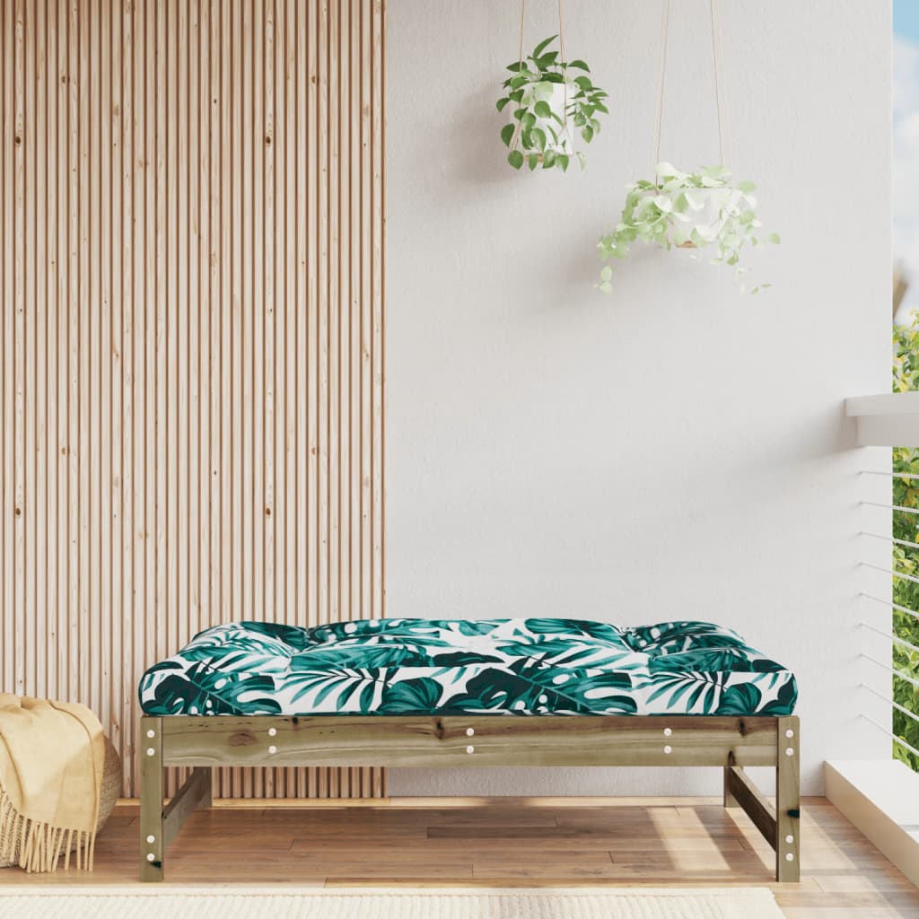 Garden Footstool 120x80 cm Impregnated Wood Pine - Sid & Sam