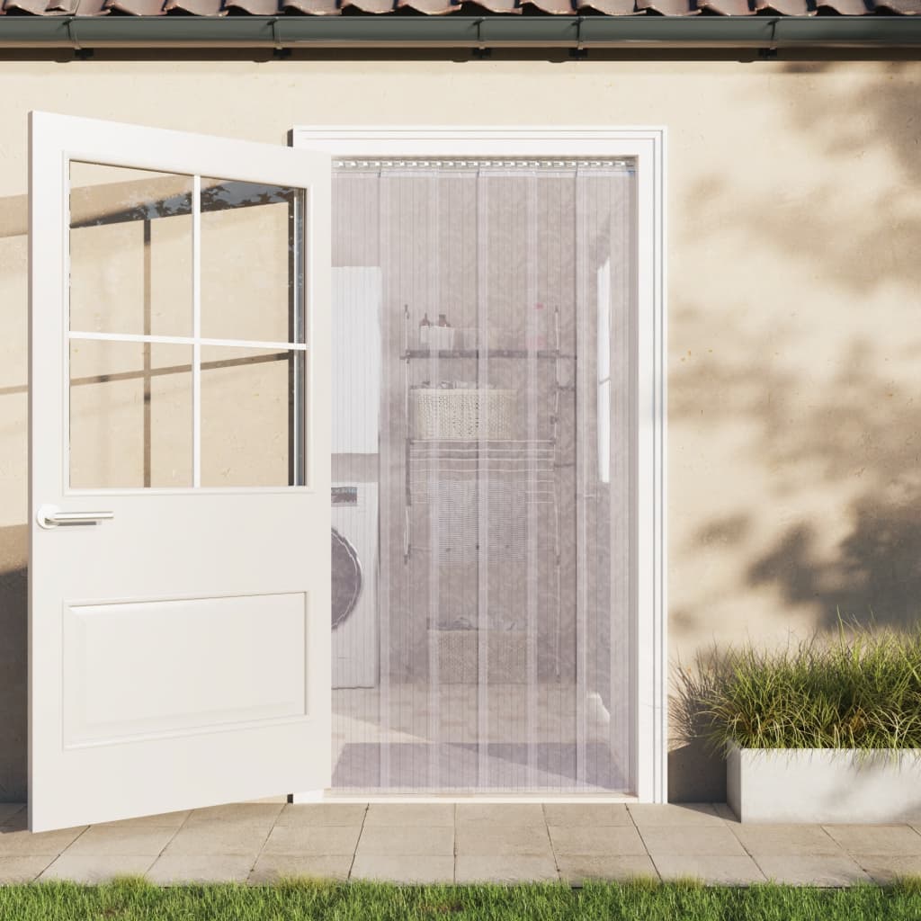 Door Curtain Transparent 300 mmx2.6 mm 10 m PVC - All Things Good
