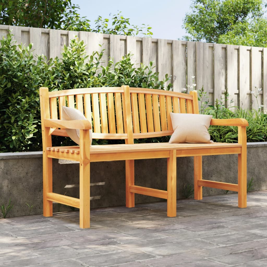 Garden Bench 149.5x60x90 cm Solid Teak Wood - Style and Chic