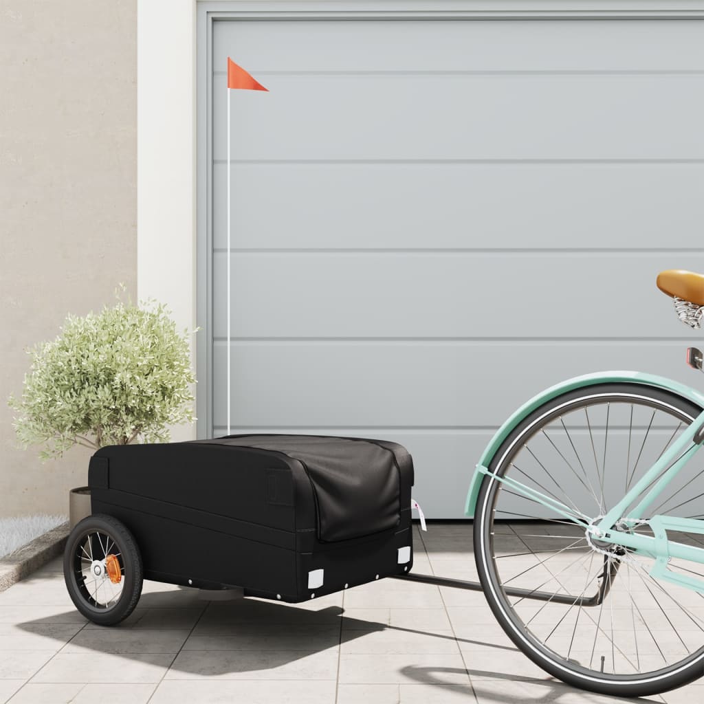 Bike Trailer Black 30 kg Iron - Sid & Sam